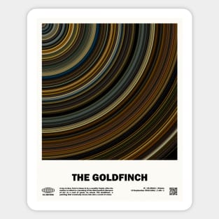 minimal_Goldfinch Barcode Movie Sticker